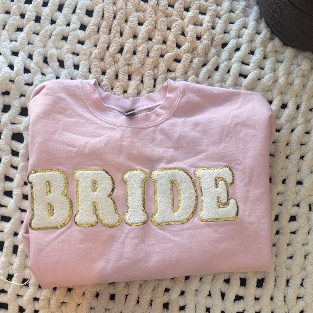 Pink Bride Sweatshirt
